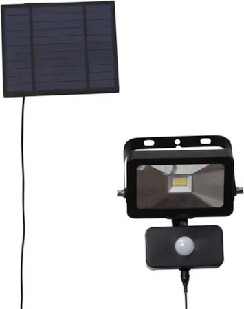 Powerspot solcellespotlight 15 cm - svart - Belysning - Utebelysning - Solcelle utelys & solcellelamper