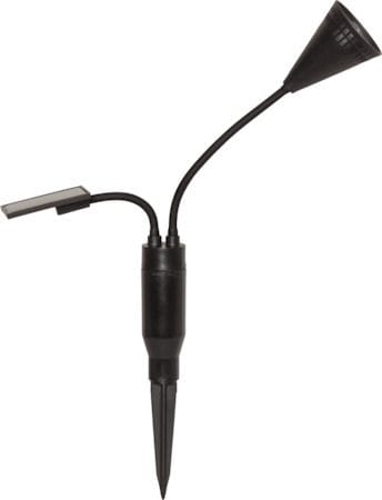 Powerspot solcellespotlight 6 cm - svart - Belysning - Utebelysning - Solcelle utelys & solcellelamper