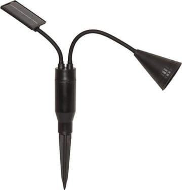 Powerspot solcellespotlight 6 cm - svart - Belysning - Utebelysning - Solcelle utelys & solcellelamper