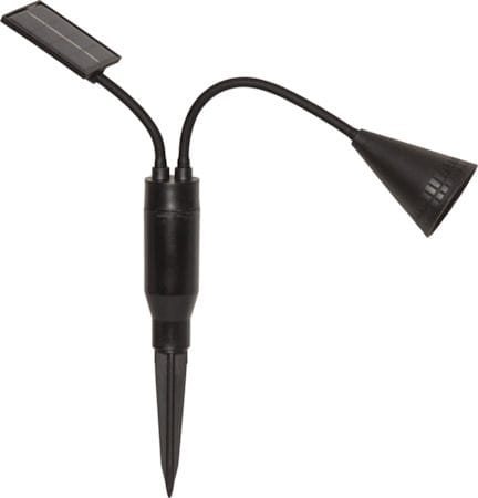 Powerspot solcellespotlight 6 cm - svart - Belysning - Utebelysning - Solcelle utelys & solcellelamper