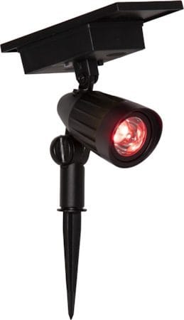 Powerspot Solcellespotlight 9 cm - svart - Belysning - Utebelysning - Solcelle utelys & solcellelamper