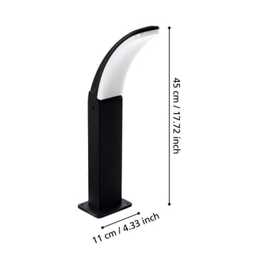 Pullert Fiumicino - 11 cm - Belysning - Utebelysning