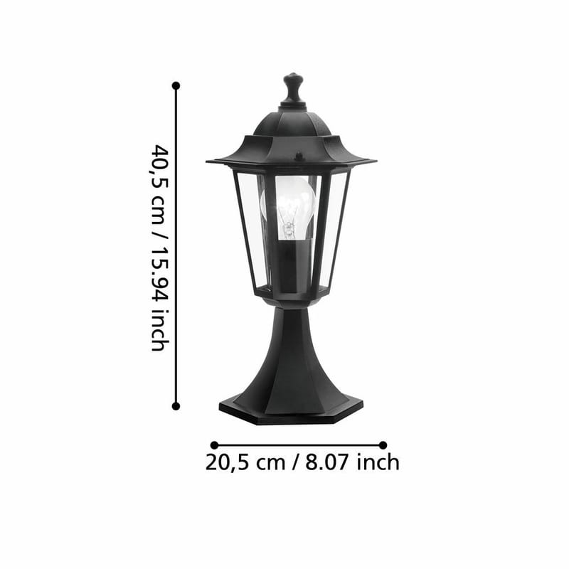 Pullert Laterna - 19,5 cm - Belysning - Utebelysning