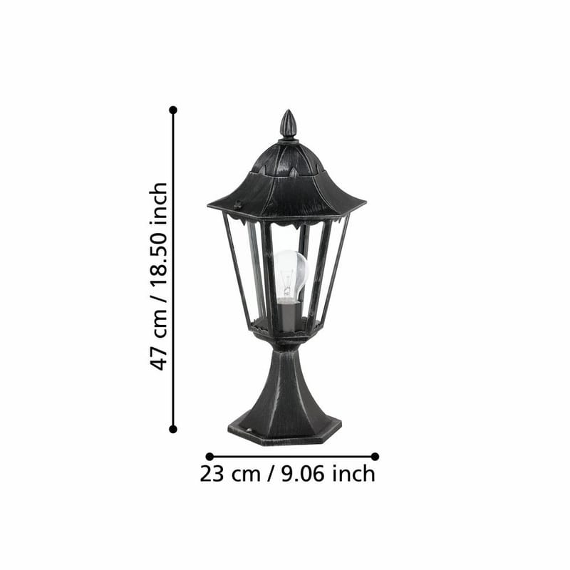 Pullert Navedo - 23 cm - Belysning - Utebelysning