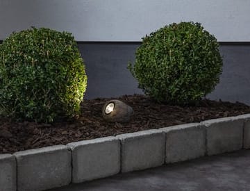 Rocky solcellespotlight 11 cm - grå - Belysning - Utebelysning - Solcelle utelys & solcellelamper