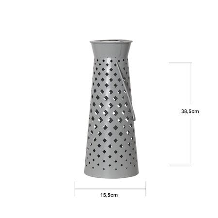 Romby solcellelykt 38,5 cm - grå - Belysning - Utebelysning - Solcelle utelys & solcellelamper