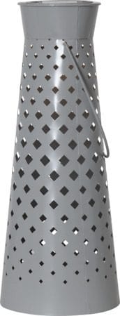 Romby solcellelykt 38,5 cm - grå - Belysning - Utebelysning - Solcelle utelys & solcellelamper