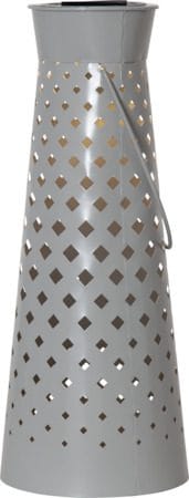Romby solcellelykt 38,5 cm - grå - Belysning - Utebelysning - Solcelle utelys & solcellelamper