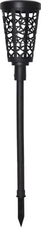 Sinnia solcellepullert 62 cm - svart - Belysning - Utebelysning