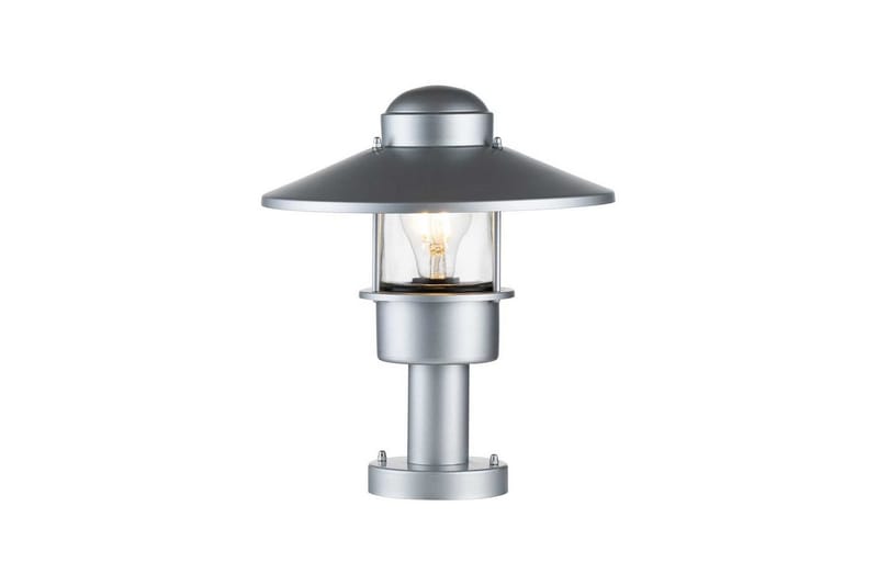 Sokkellykt Elstead Lighting Klampenborg Sølv - Sølv - Belysning - Utebelysning - Stolpelykt & portlykt