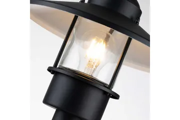 Sokkellykt Elstead Lighting Klampenborg Svart - Svart - Belysning - Utebelysning - Stolpelykt & portlykt