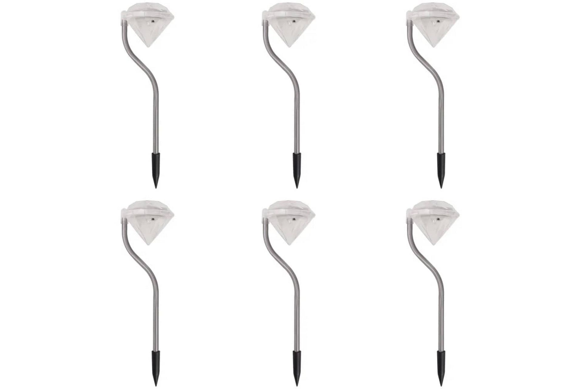 Solar LED Hagelys 6 stk 9x7,8x29,5 cm - Belysning - Utebelysning - Solcelle utelys & solcellelamper