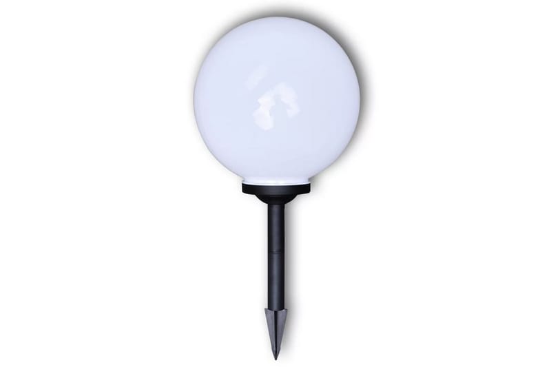 Solcelle hagelys LED 30 cm 2 stykk med jordspyd - Hvit - Belysning - Utebelysning