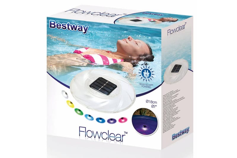 Bestway Flytende sollys - Hvit - Belysning - Utebelysning - Solcelle utelys & solcellelamper
