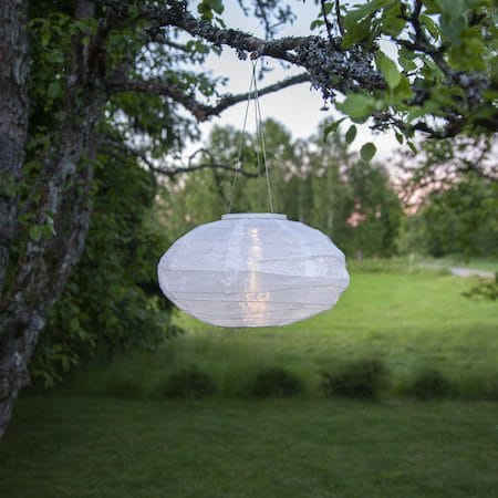 Festival Solcelledekorasjon 35 cm - hvit - Belysning - Utebelysning - Solcelle utelys & solcellelamper