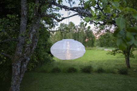 Festival Solcelledekorasjon 35 cm - hvit - Belysning - Utebelysning - Solcelle utelys & solcellelamper