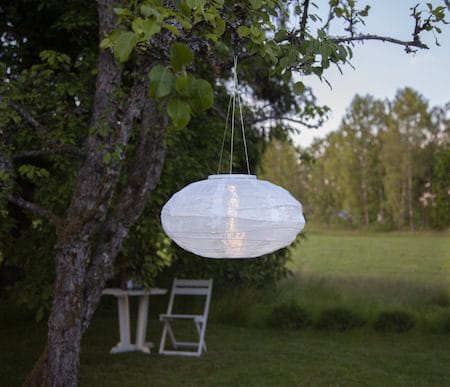 Festival Solcelledekorasjon 35 cm - hvit - Belysning - Utebelysning - Solcelle utelys & solcellelamper