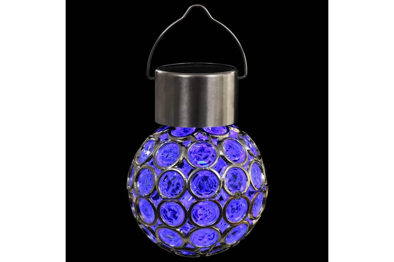 Hengende soldrevne lamper 8 stk LED-lys RGB - Solcelle utelys & solcellelamper - Utebelysning