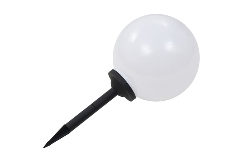 Utendørs sollampe 2 stk LED kuleformet 30 cm RGB - Belysning - Utebelysning - Solcelle utelys & solcellelamper