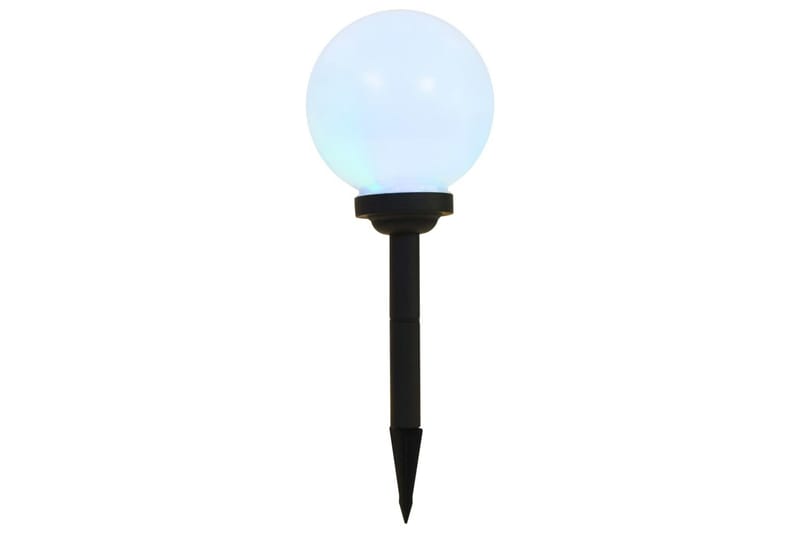 Utendørs sollampe 3 stk LED kuleformet 20 cm RGB - Belysning - Utebelysning - Solcelle utelys & solcellelamper