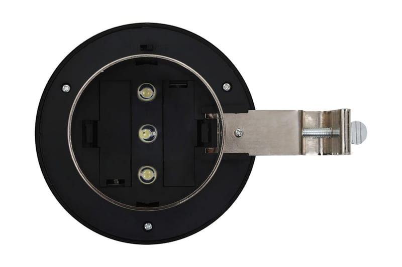 Utendørs sollampe 6 stk LED rund 12 cm hvit - Belysning - Utebelysning - Solcelle utelys & solcellelamper