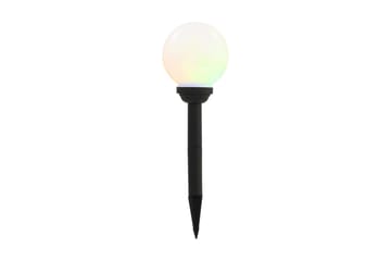 Utendørs sollampe 8 stk LED kuleformet 15 cm RGB - Belysning - Utebelysning - Solcelle utelys & solcellelamper