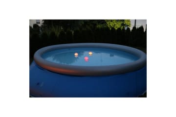 Solcellebelysning Planet Pool Kule Flytende RGB 3 stk - Belysning - Utebelysning - Solcelle utelys & solcellelamper