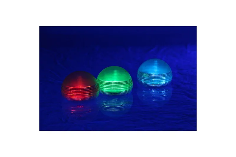 Solcellebelysning Planet Pool Kule Flytende RGB 3 stk - Belysning - Utebelysning - Solcelle utelys & solcellelamper