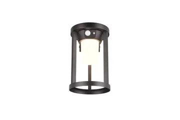 Solcellvägglampa Carmo Antracit Matte Black - Belysning - Utebelysning - Solcelle utelys & solcellelamper