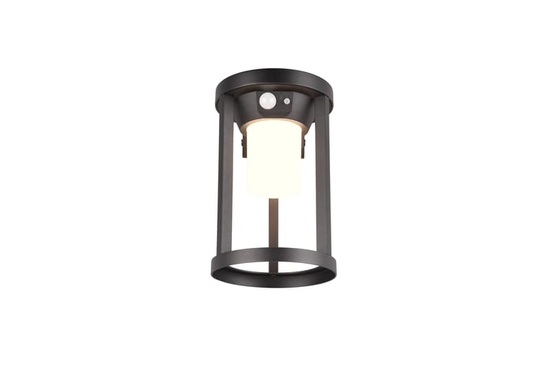 Solcellvägglampa Carmo Antracit Matte Black - Belysning - Utebelysning - Solcelle utelys & solcellelamper
