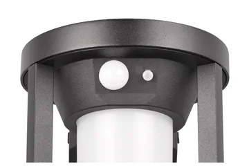 Solcellvägglampa Carmo Antracit Matte Black - Belysning - Utebelysning - Solcelle utelys & solcellelamper