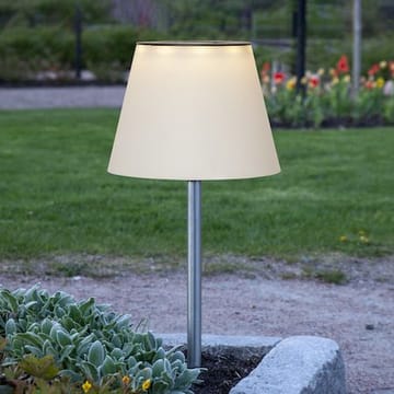 Solini solcellelampe 90 cm - hvit/sølv - Belysning - Utebelysning - Solcelle utelys & solcellelamper