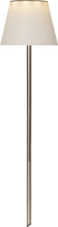 Solini solcellelampe 90 cm - hvit/sølv - Belysning - Utebelysning - Solcelle utelys & solcellelamper