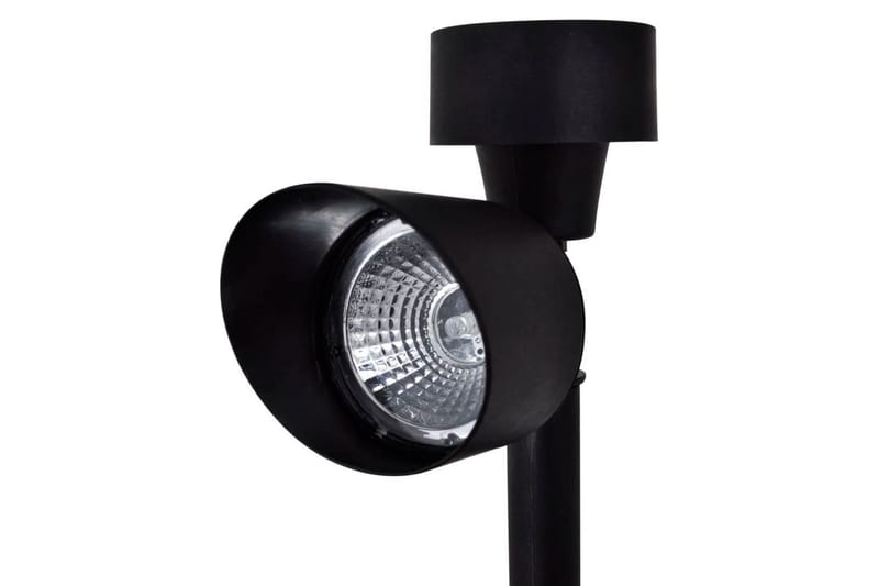 Utendørs Solcelledrevet LED Spotlys Svart 12 stk - Hagespotlight - Spotlights & downlights - Spotlights utendørs - Downlight utendørs