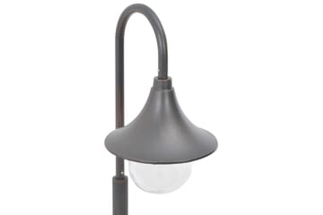 Hagelyktestolpe E27 120 cm aluminium bronse - Belysning - Utebelysning - Stolpelykt & portlykt