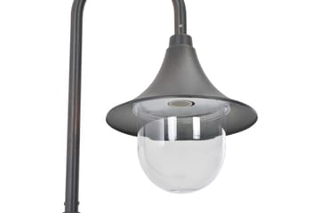 Hagelyktestolpe E27 120 cm aluminium bronse - Belysning - Utebelysning - Stolpelykt & portlykt