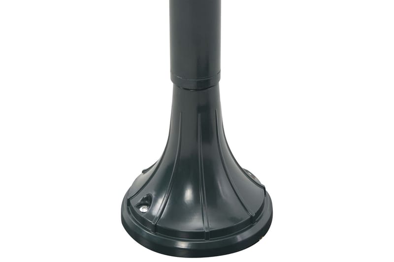 Hagelyktestolpe E27 120 cm aluminium mørkegrønn - Belysning - Utebelysning - Stolpelykt & portlykt