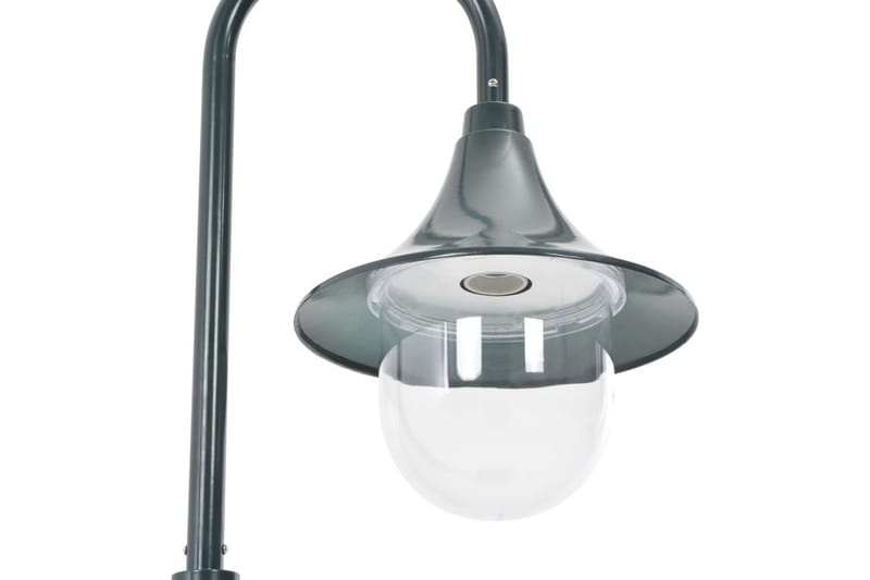 Hagelyktestolpe E27 120 cm aluminium mørkegrønn - Belysning - Utebelysning - Stolpelykt & portlykt