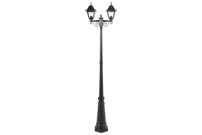 Sukri Lyktestolpe 222 cm - Svart - Belysning - Utebelysning - Stolpelykt & portlykt