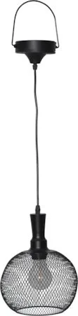 Sunlight solcellelampe 19 cm, svart