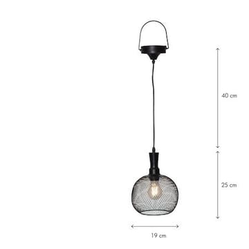 Sunlight solcellelampe 19 cm - svart - Belysning - Utebelysning - Solcelle utelys & solcellelamper