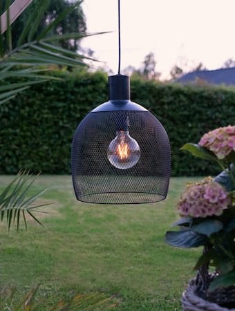Sunlight solcellelampe 29 cm - svart - Belysning - Utebelysning - Solcelle utelys & solcellelamper