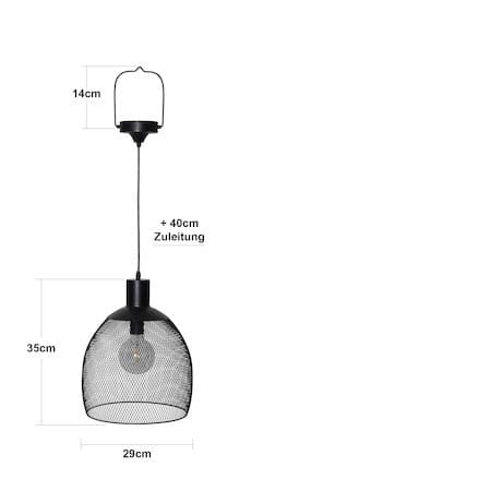 Sunlight solcellelampe 29 cm - svart - Belysning - Utebelysning - Solcelle utelys & solcellelamper