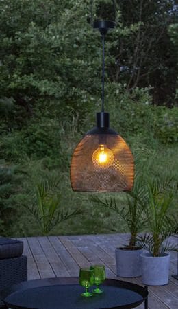 Sunlight solcellelampe 29 cm - svart - Belysning - Utebelysning - Solcelle utelys & solcellelamper