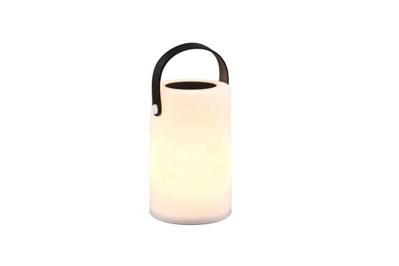 Trio Lighting Garcia solcelledrevet bordlampe hvit oppladbar RGBW, undefined