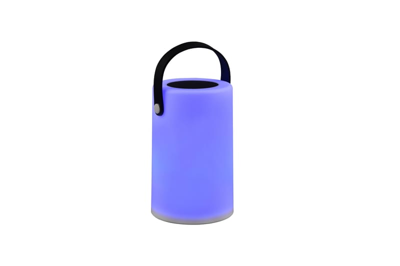 Trio Lighting Garcia solcelledrevet bordlampe hvit oppladbar RGBW - Belysning - Utebelysning - Solcelle utelys & solcellelamper