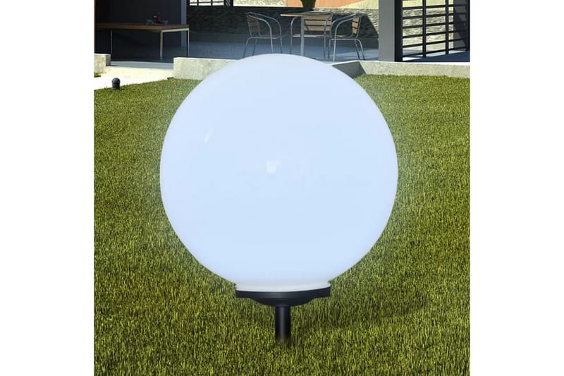 Utendørs Solar Lampe med LED lykt med solenergi - Hvit - Belysning - Utebelysning