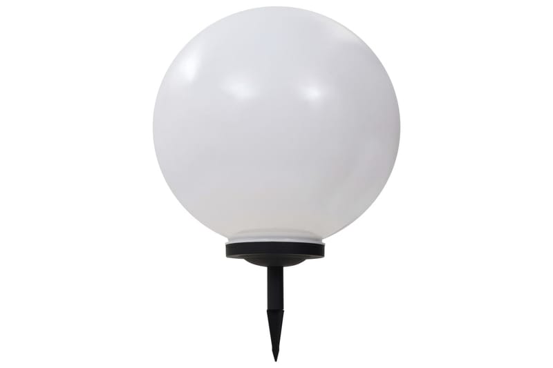 Utendørs sollampe 2 stk LED kuleformet 40 cm RGB - Belysning - Utebelysning - Solcelle utelys & solcellelamper