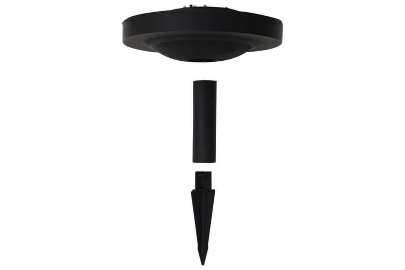 Utendørs sollampe 2 stk LED kuleformet 50 cm RGB - Belysning - Utebelysning - Solcelle utelys & solcellelamper