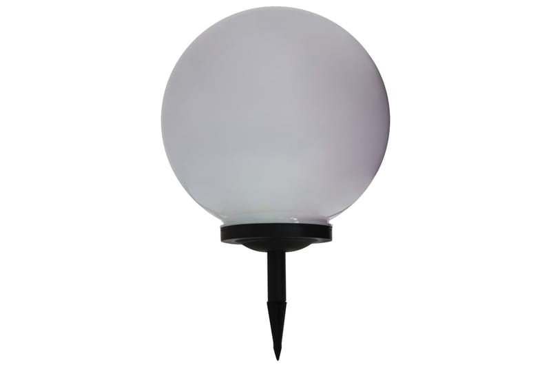 Utendørs sollampe LED kuleformet 40 cm RGB - Solcelle utelys & solcellelamper - Utebelysning